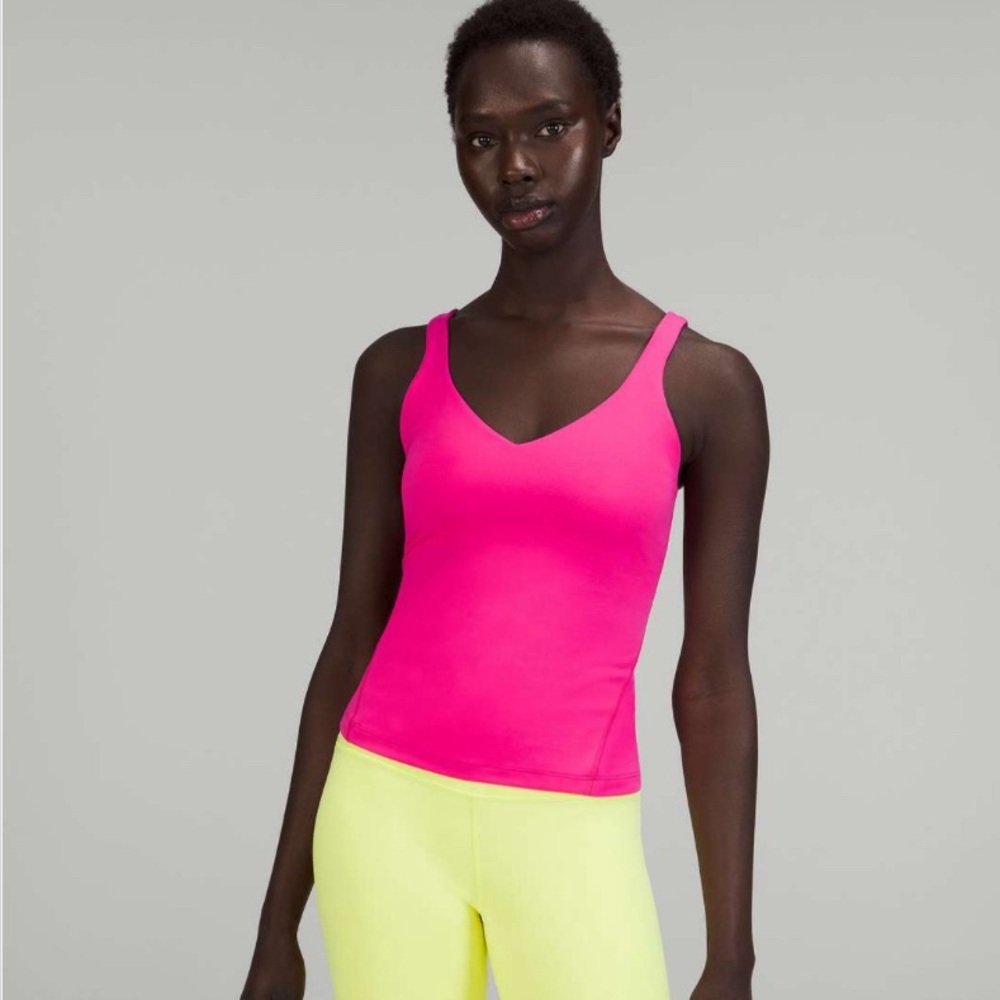Lululemon Sonic Pink Align Waistlength Tanktop